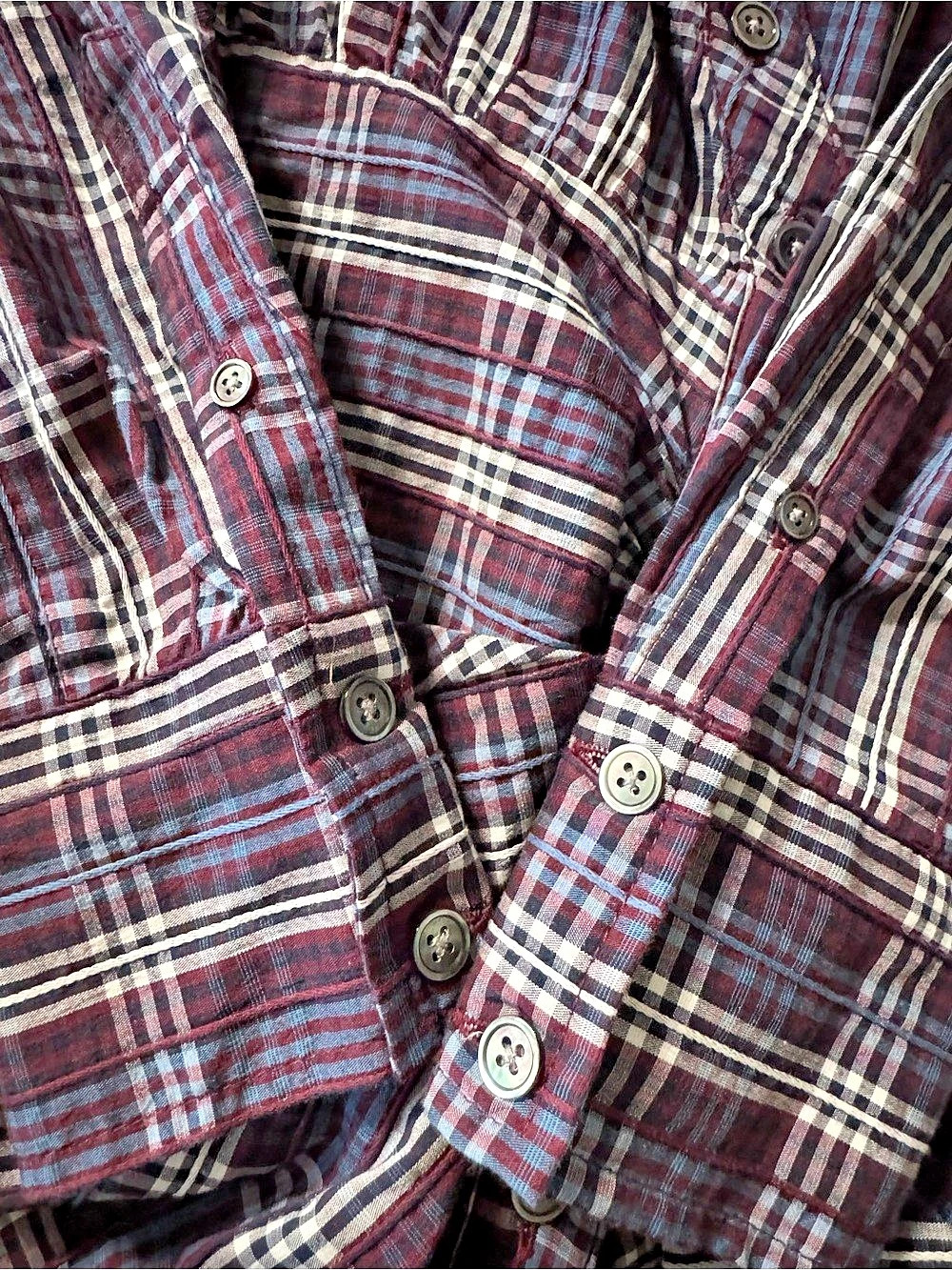 Veronica Beard Perenna Plaid Shirtdress Size 2 - Picture 7 of 8